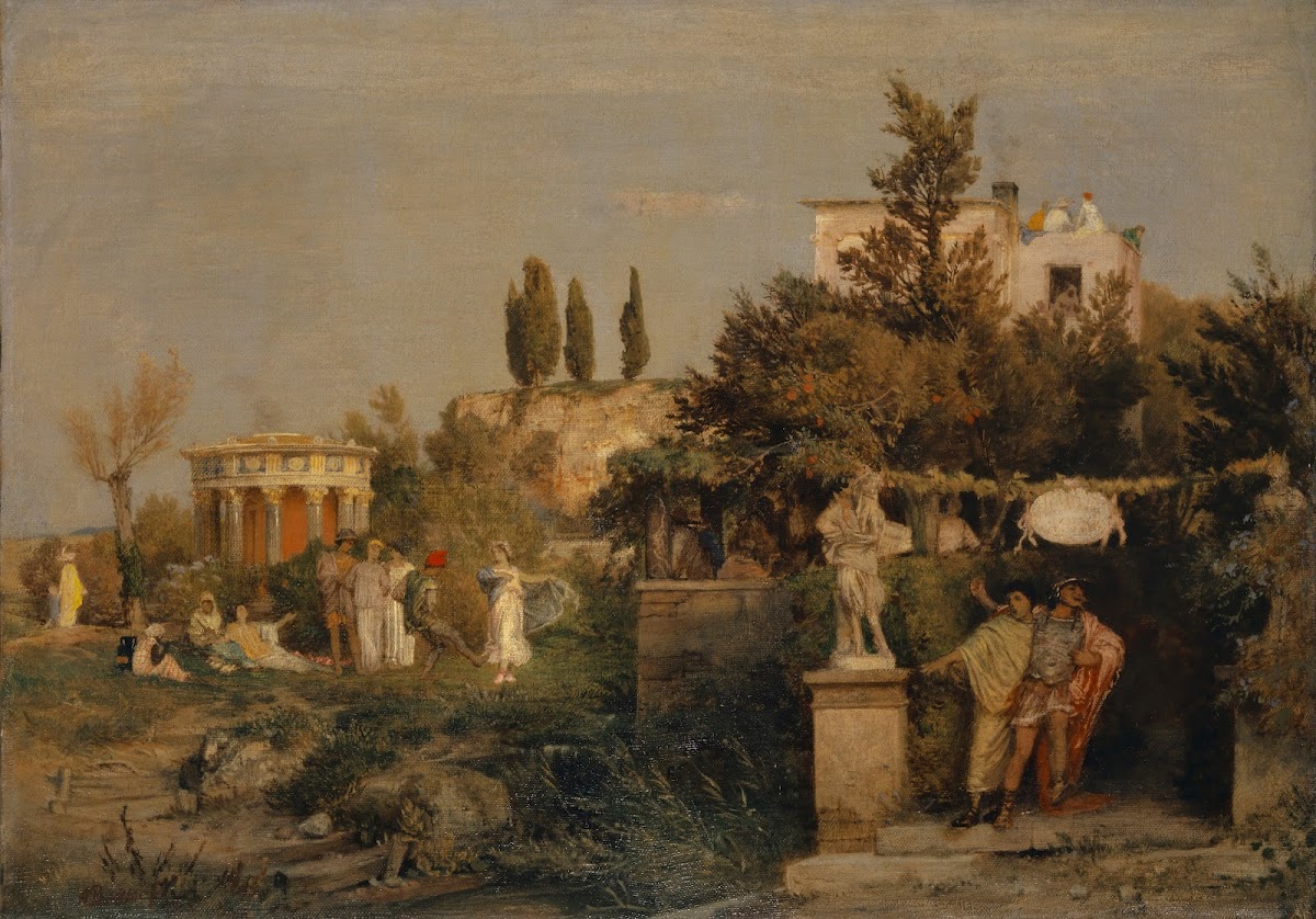 Ancient Roman Tavern 1866