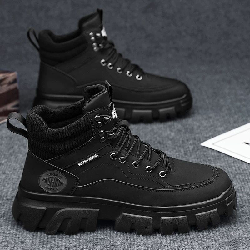 Men's Worker-Style Boots, waterproof