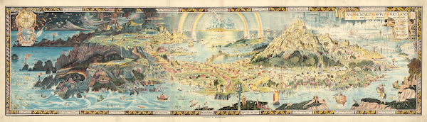 An Ancient Mappe Of Fairyland 1918