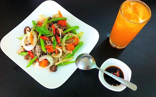 Miến Khô Xào Rau Củ