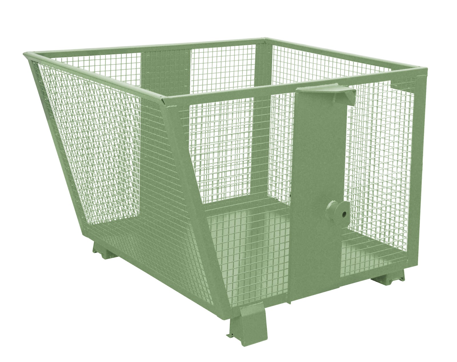 Gaascontainer BSK-G 90, gelakt, Resedagroen