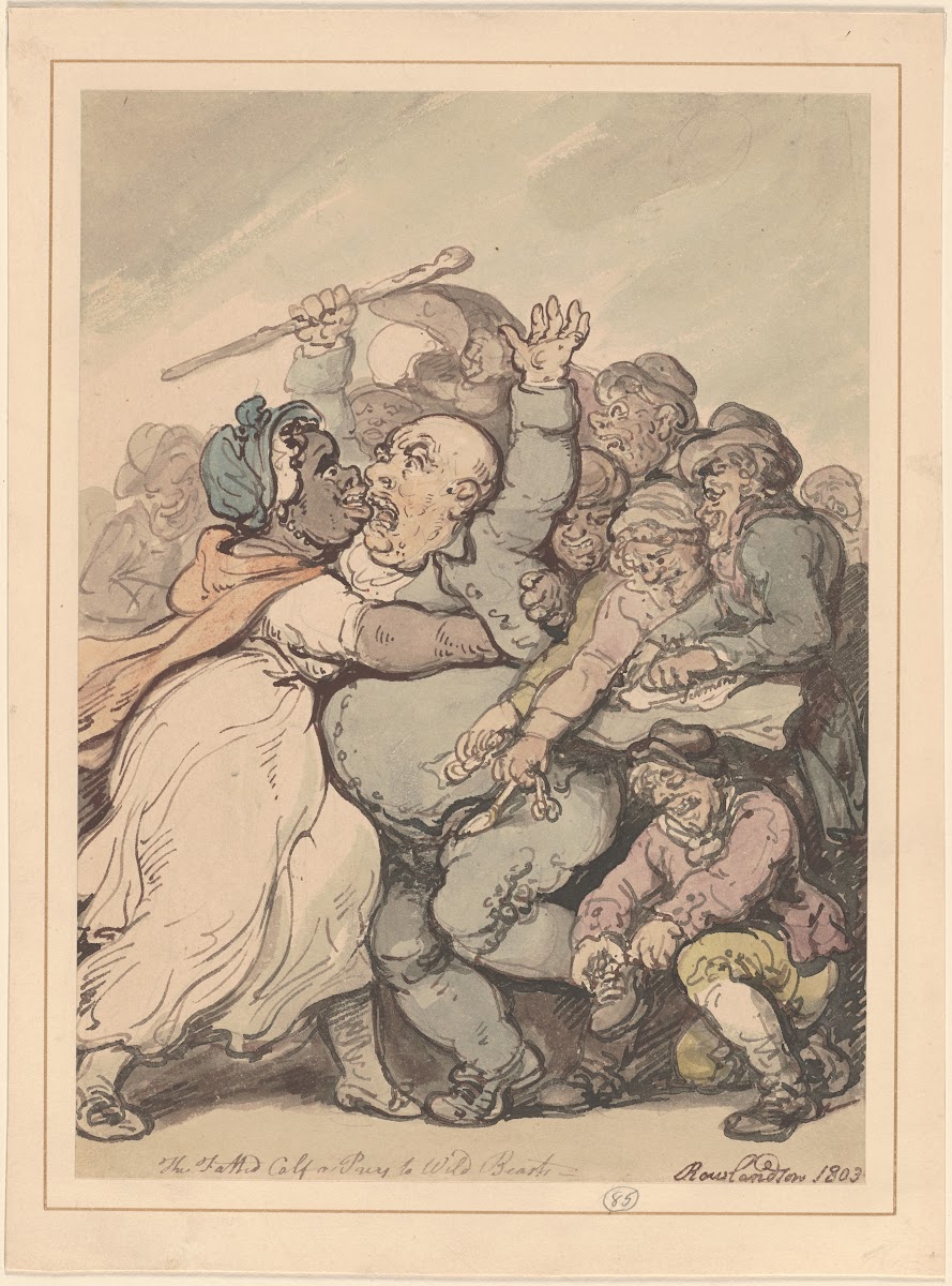 The fatted calf a prey to wild beasts 1803