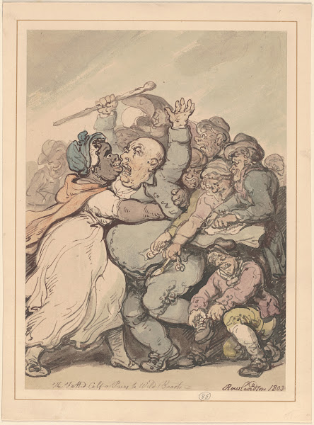The fatted calf a prey to wild beasts 1803