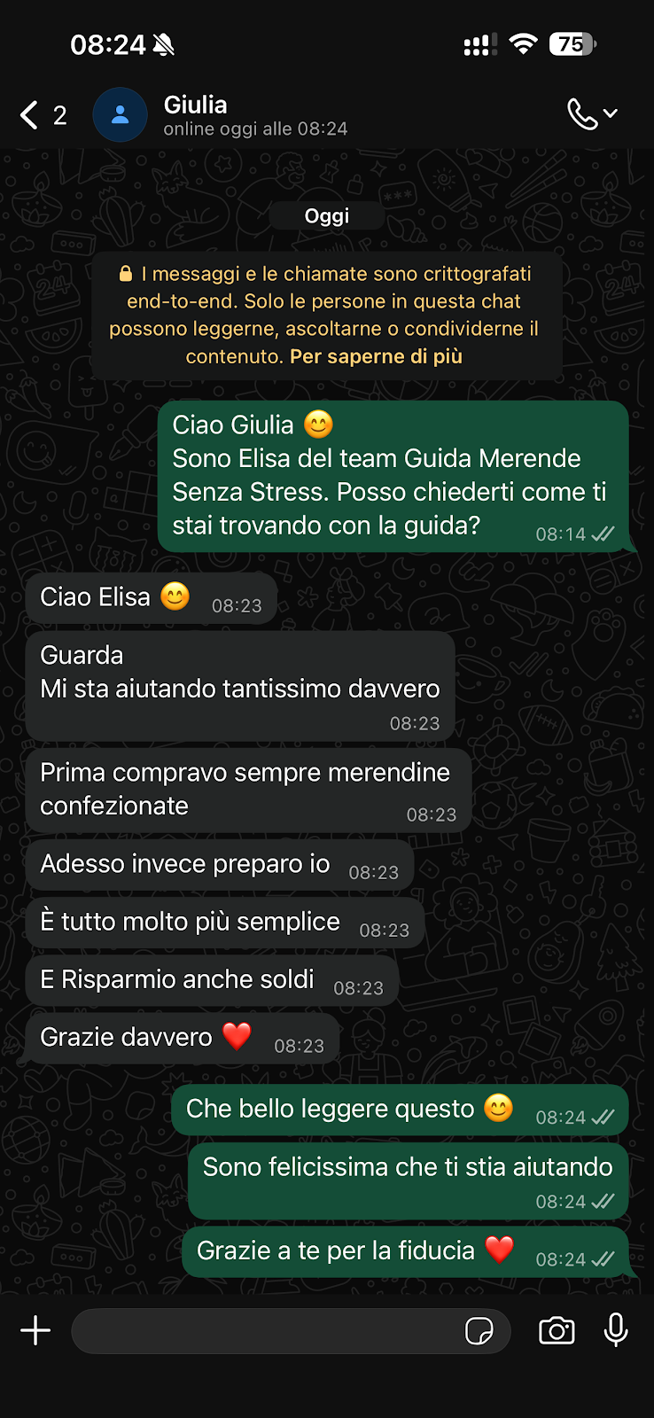 Testimonianza mamma 1