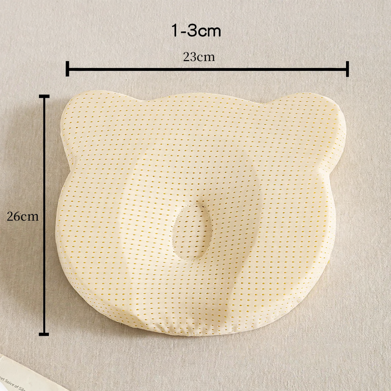 Silicone Baby Pillow for Head Shaping, 0–2 Years