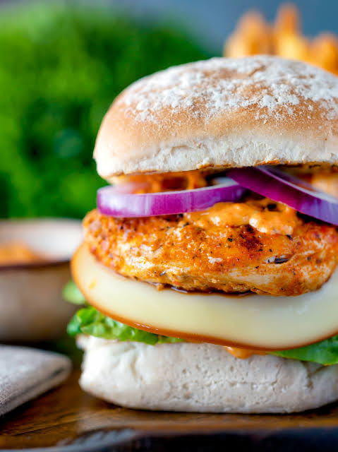 Chicken Peri Burger