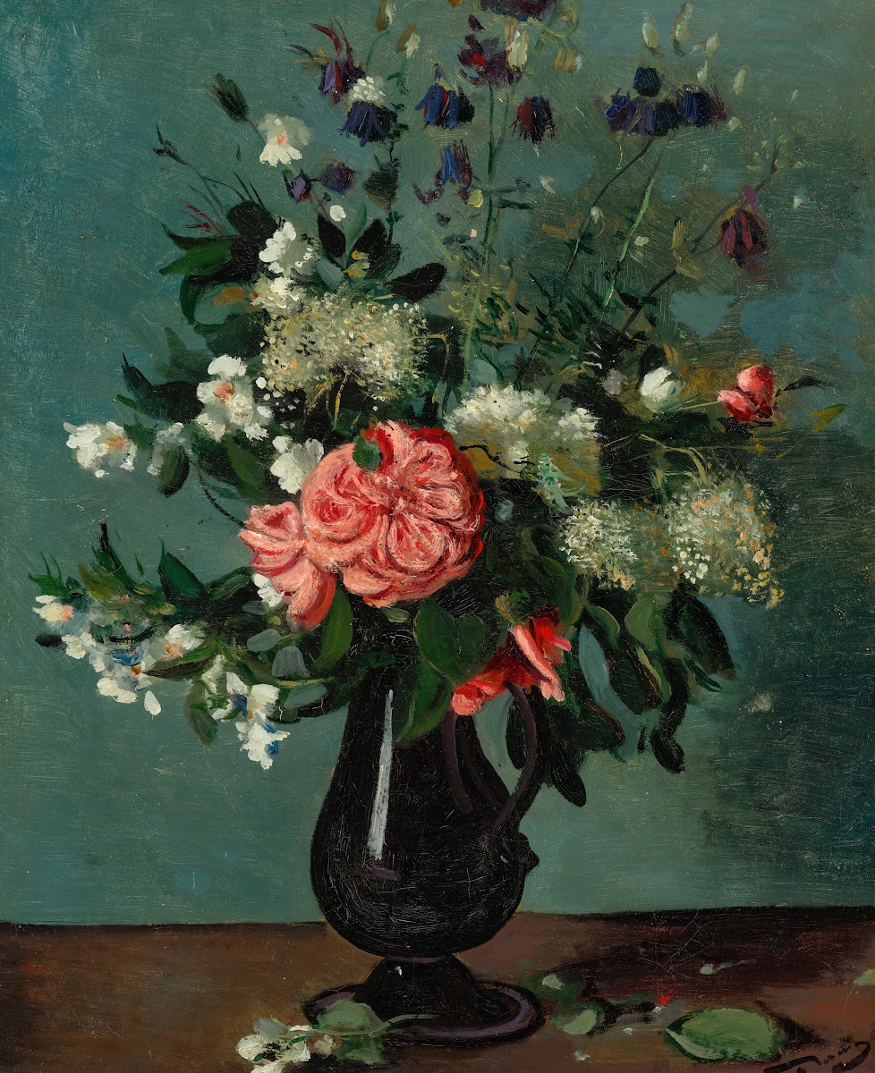 Fleurs des champs dans un pichet 1944 1948