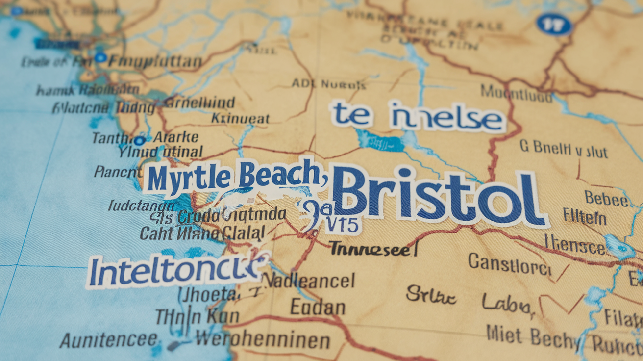 How Far Is Myrtle Beach from Bristol, TN? Travel Guide & Tips