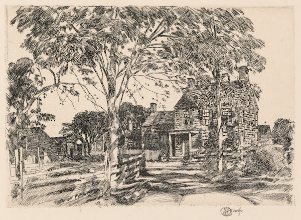 Walt Whitmans Birthplace 1927