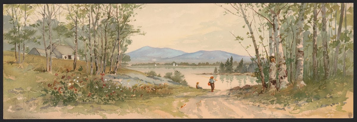 Blue Hills Camden Me 1891