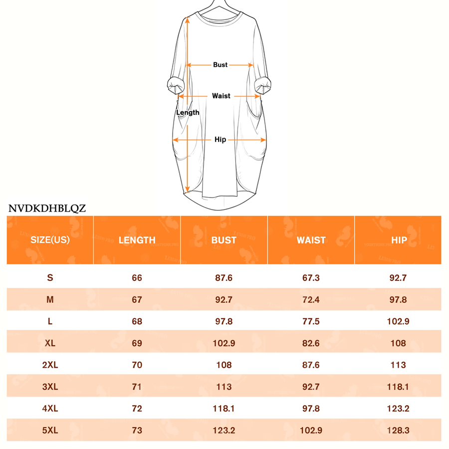 AOP Women's dress with pockets and tulip collar