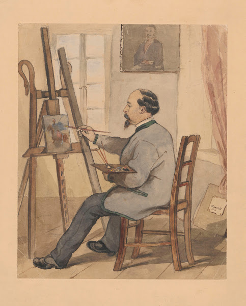 Portrait of Juliusz Kossak 1871