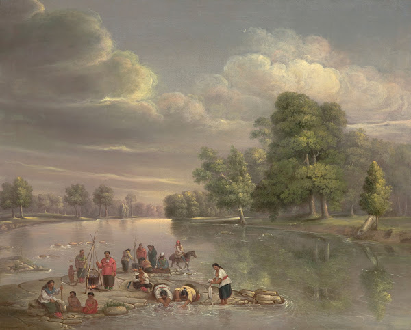 Scene on the Wabash 1848