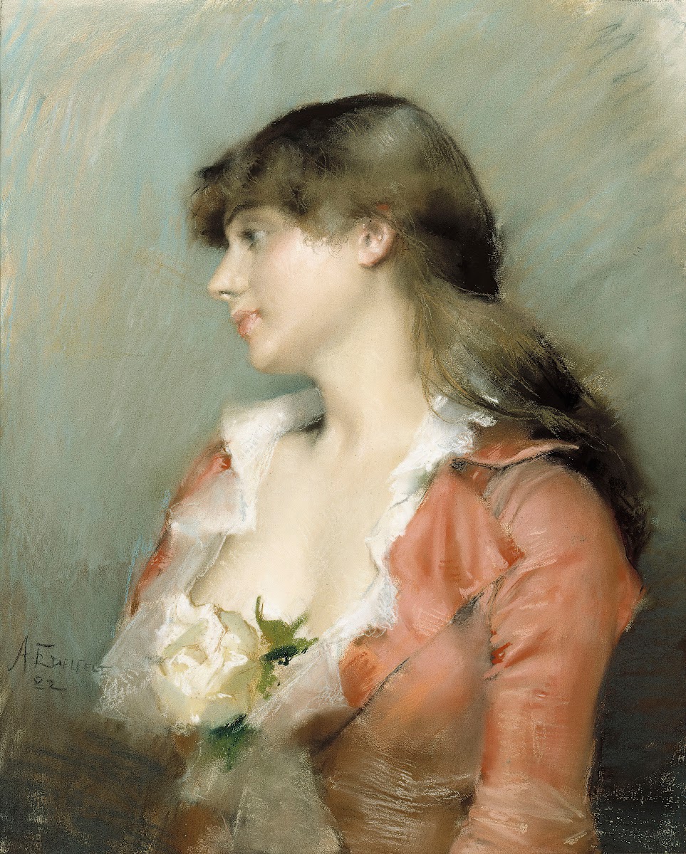 Profile Of A Young Woman 1882
