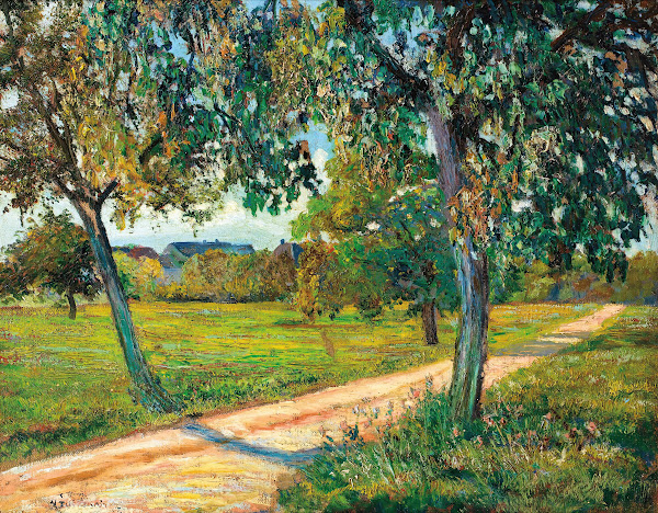 Paysage Dile De France 1873