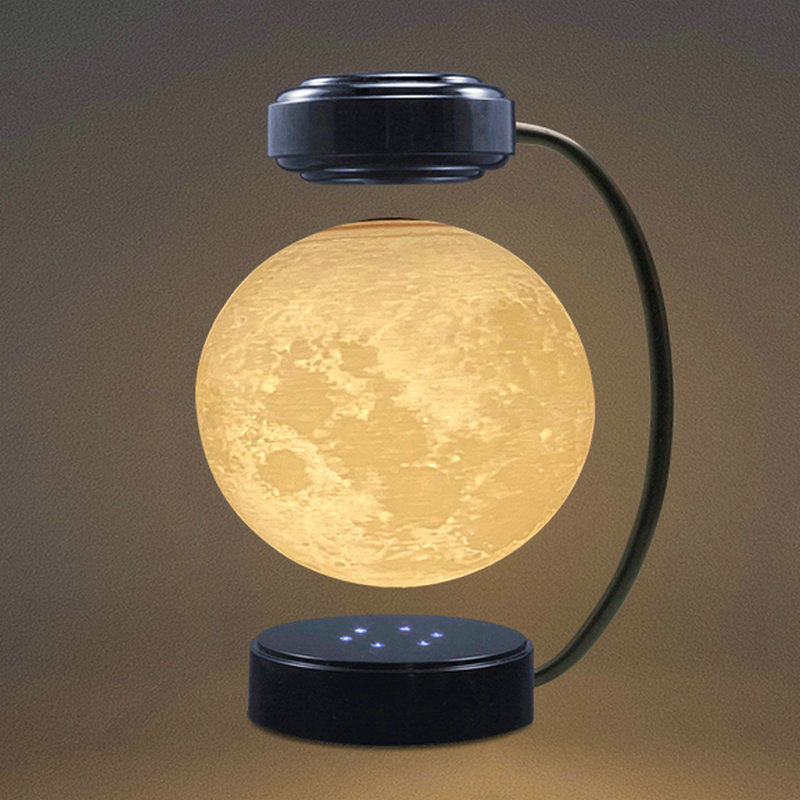 Magnetic Levitating Moon Lamp with LED
