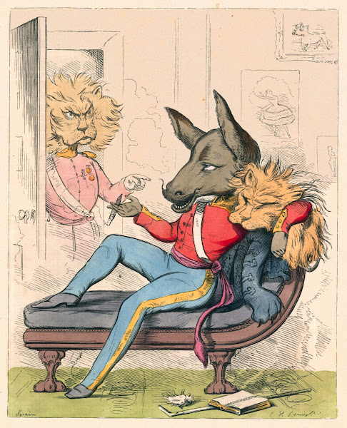 The Ass In A Lions Skin 1857