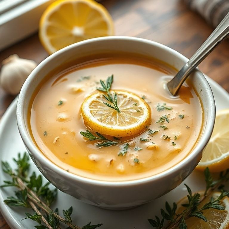 Lemon Ginger Garlic Soup for Ultimate Immune Support: Quick & Easy Immune Boost