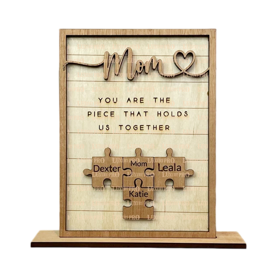 Framed Wooden Sign + Stand