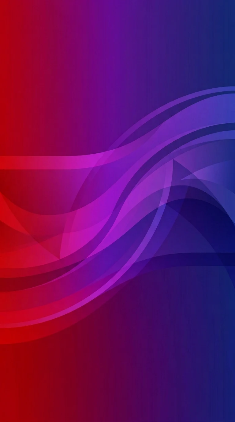 Abstract Digital Gradient Artwork Shifting from Red to Indigo - Free 8K and 4K mobile Wallpaper Background