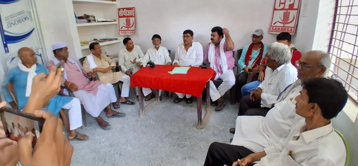 शहीद जयप्रकाश भवन में महागठबंधन दलों का हुई प्रेस कॉन्फ्रेंस एडीम पर लगायें कई गंभीर आरोप 