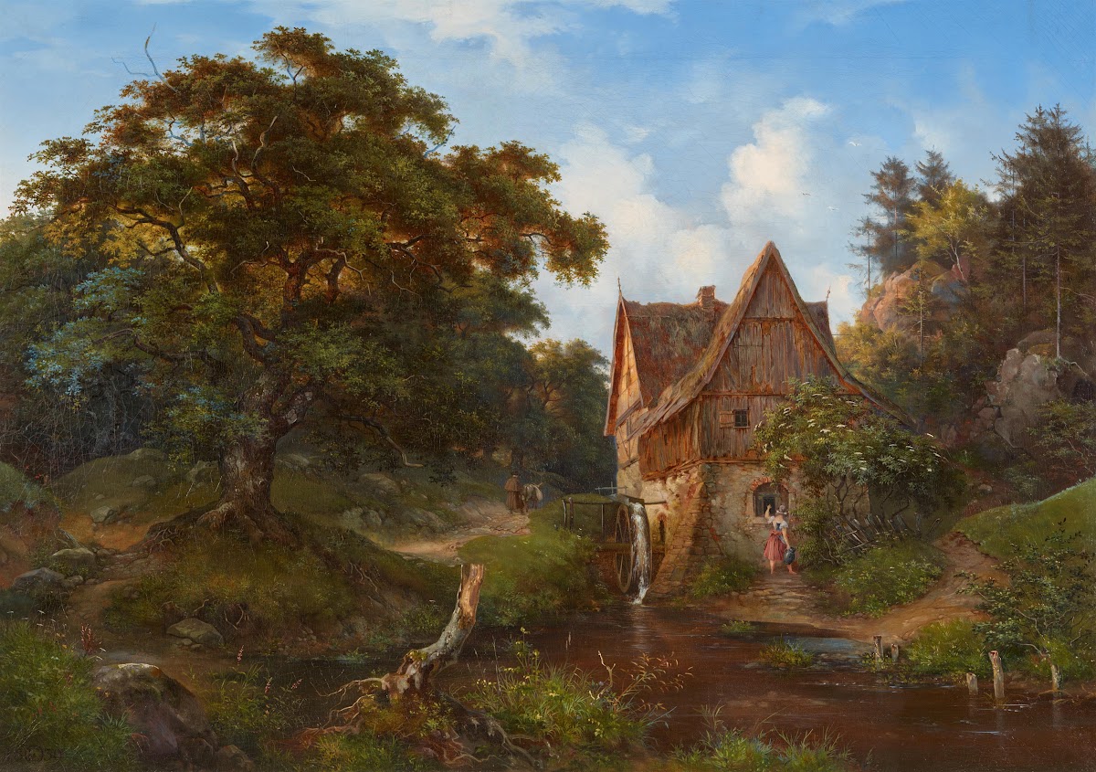 Die Mühle im Eichtal 1839