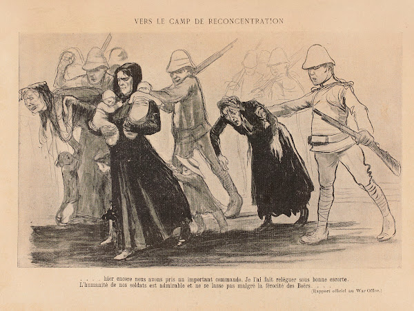 Vers le camp de reconcentration 1901