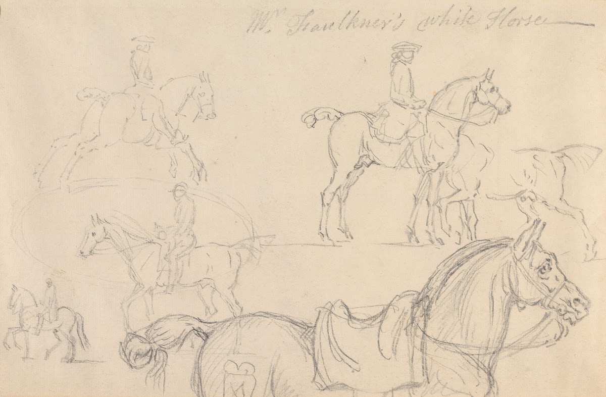 Six Studies of Horses and Riders
