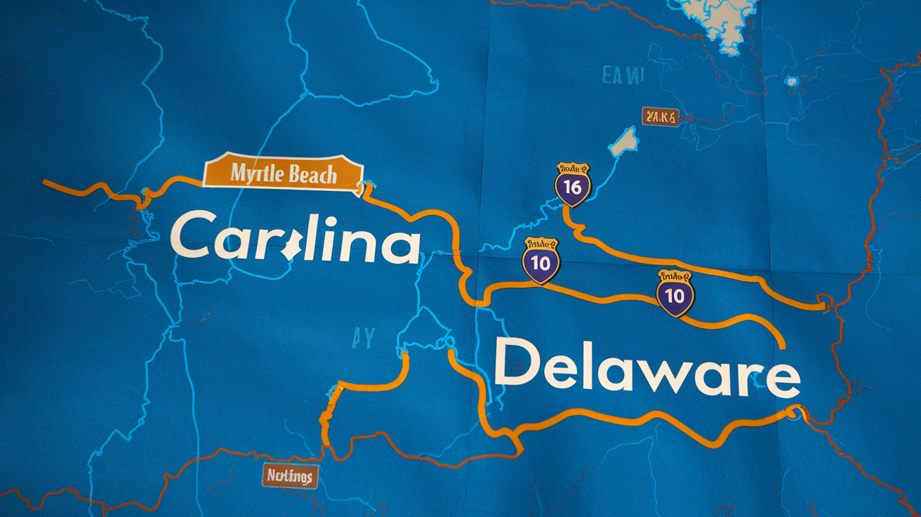 How Far Is Myrtle Beach from Delaware? Travel Distance & Tips