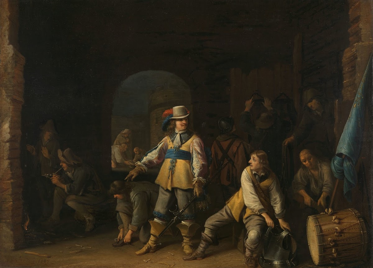 Soldiers in a Guardroom 1647