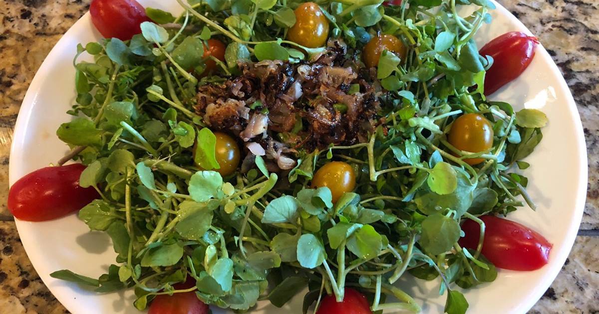 Rau salad xoong Nhật trộn dầu dấm