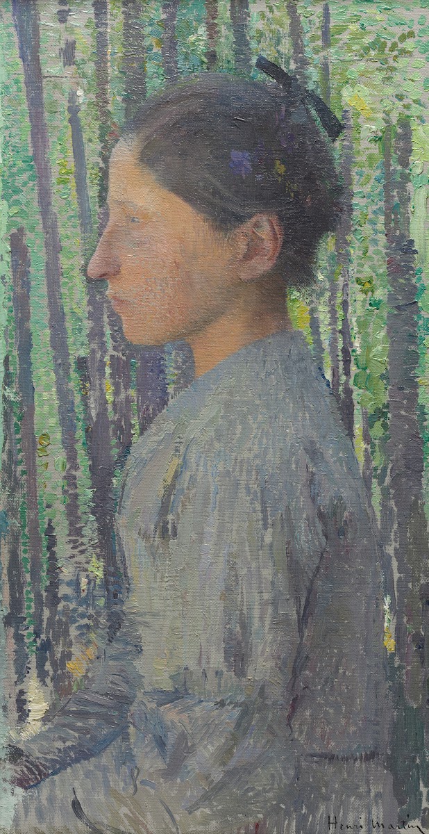 Woman in Profile c 1889