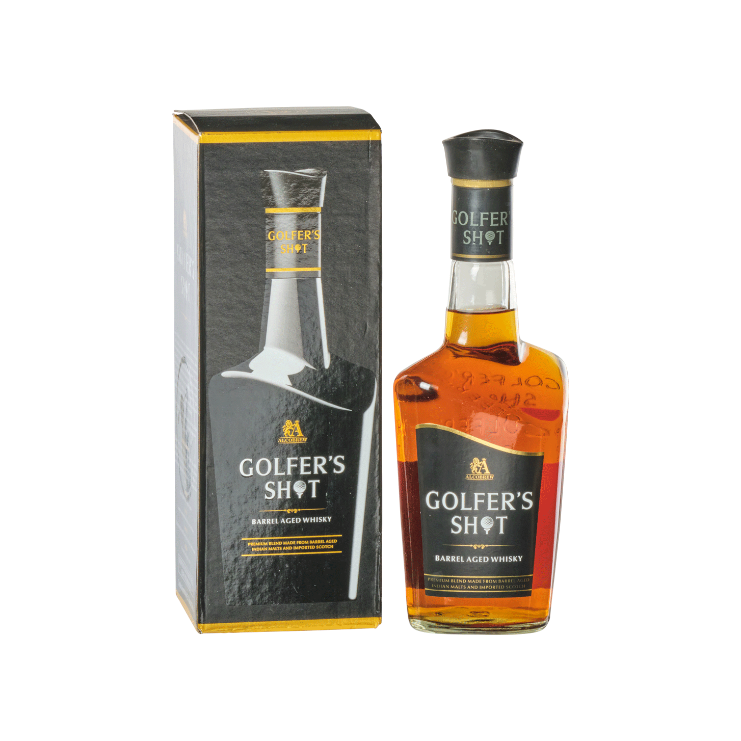 Golfers Shot Barrel Aged Whisky