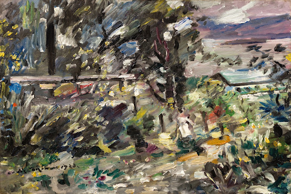 Lake Walchen Silver Path 1923