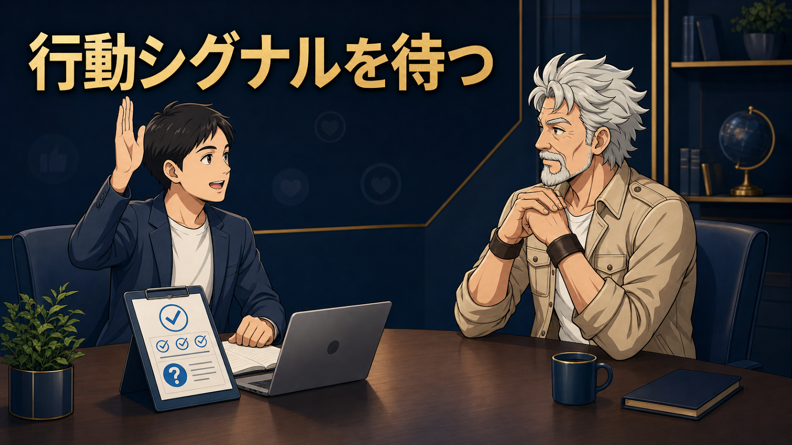 見込客の行動シグナルを待って提案する