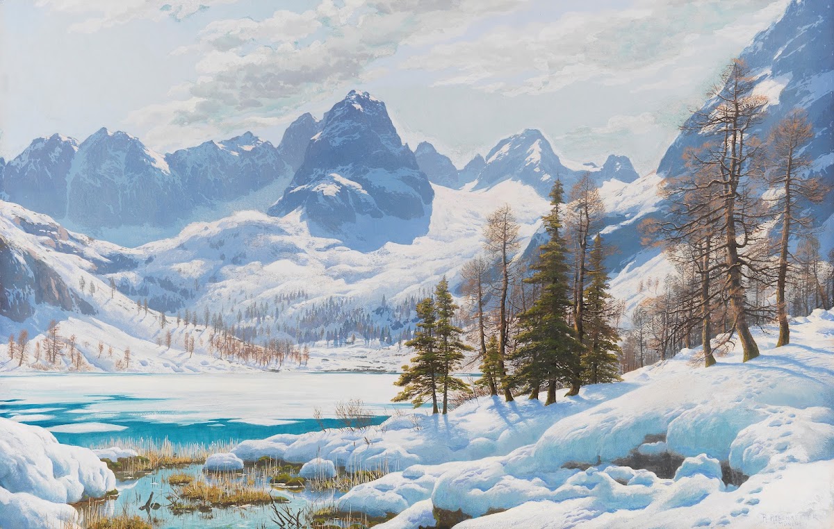Seebensee bei Ehrwald 1920