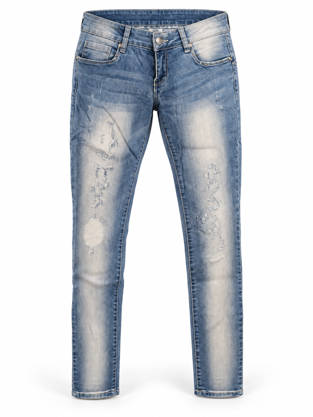 Blugi - Blugi pourelle - xxs - albastri