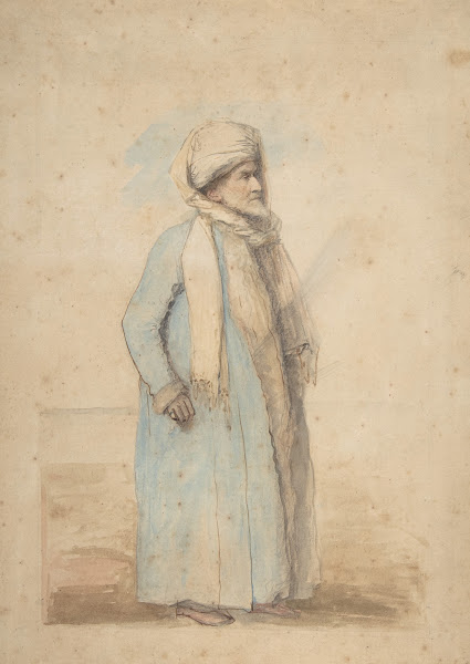 Bearded Man in Oriental Costume ca 1780
