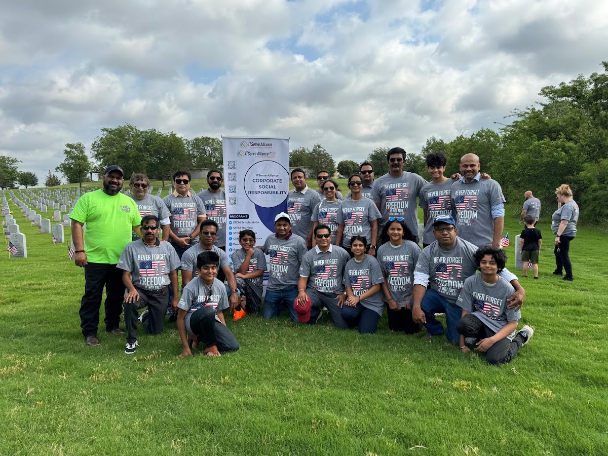 ITServe Alliance Dallas Chapter Honors Fallen Heroes with Memorial Day CSR Tribute