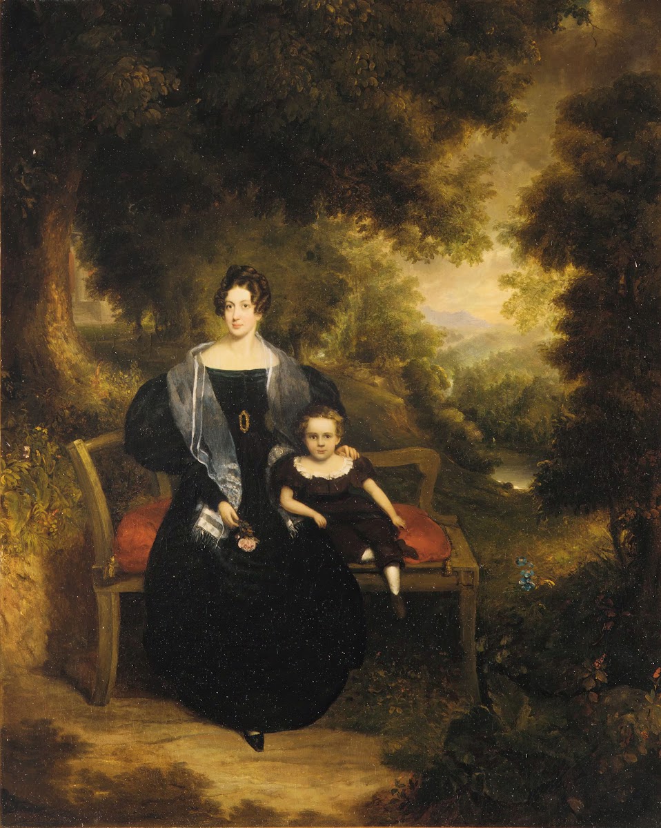 Portrait of a Lady and Child 1833