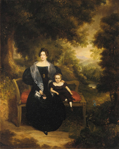 Portrait of a Lady and Child 1833