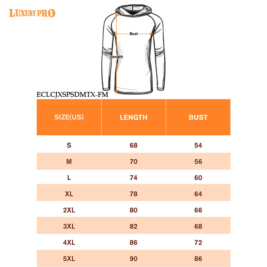 AOP ECL Raglan‑Sleeve 3‑Panel Hooded T‑Shirt‑Cotton‑Like Fabric