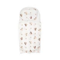 Мусліновий плед і подушка в коляску Twins Bear Автомобілі