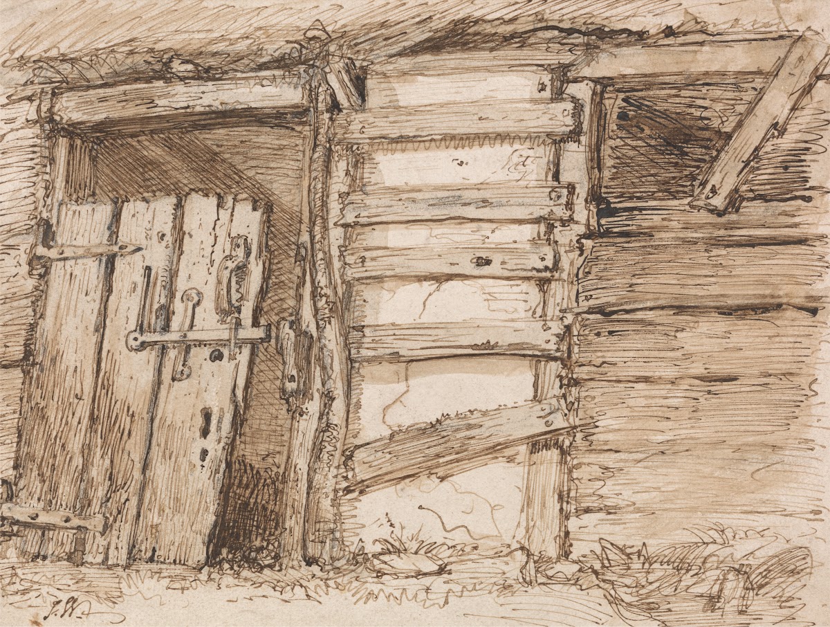 An Outhouse Wall
