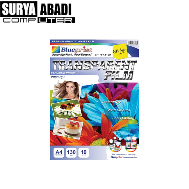 Kertas BP Stiker Transparan