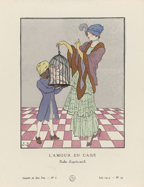 Lamour en cage Robe daprès midi 1914