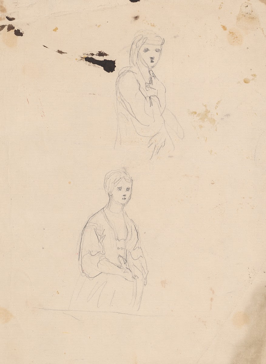 Two Sketches of Woman