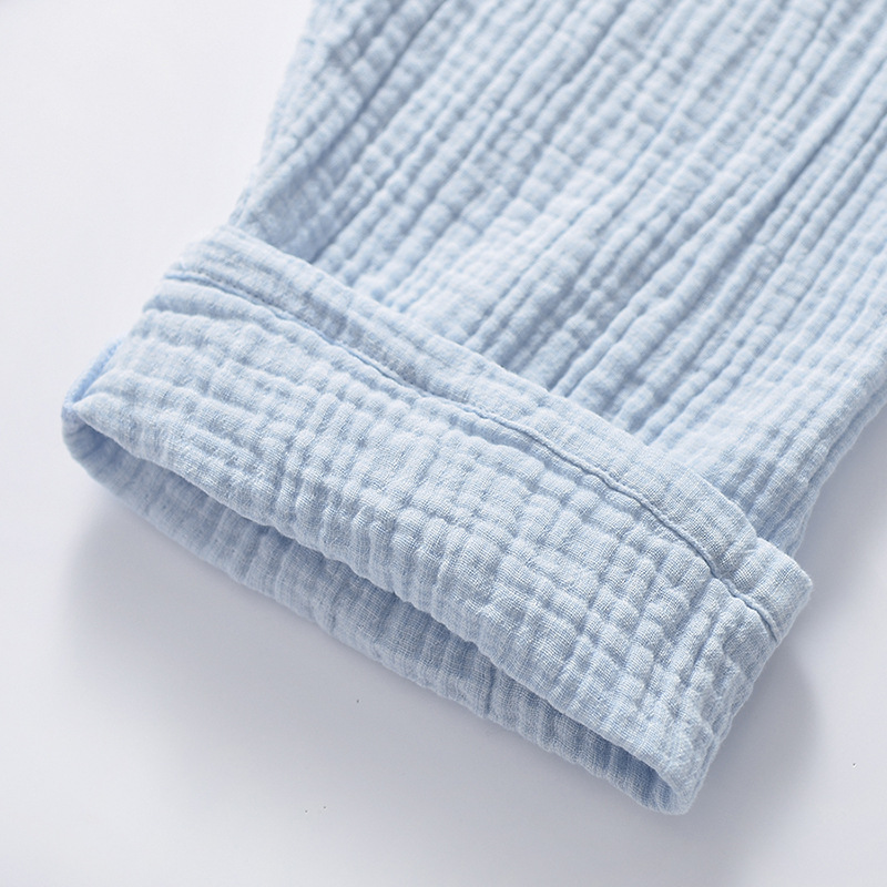 Japanese Cotton Pajama made from Three-layer Gauze