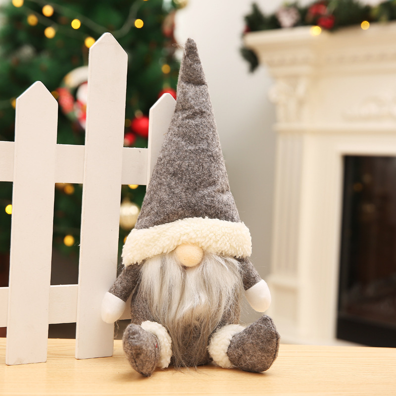 Christmas gnome decorative figure, fabric