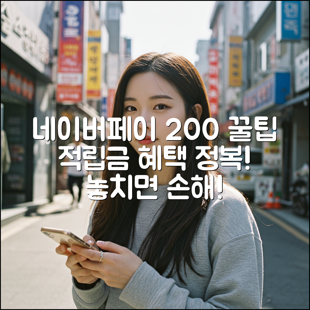 네이버페이 적립금 200% 꿀팁! 혜택 완전 정복